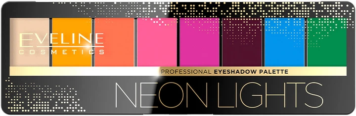 Paleta cieni do powiek Eveline Professional matowe 06-Neon Lights 8 g (5903416028390) - obraz 2
