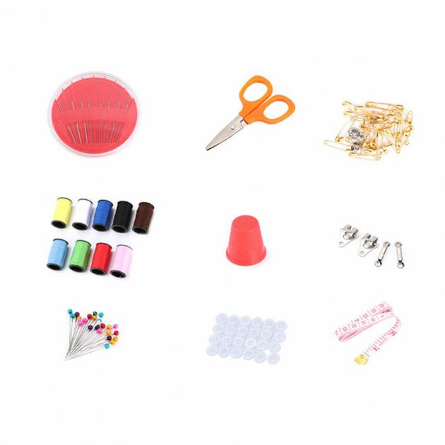 Дорожный набор для шитья INSTA SEWING KIT, Красный - Фото 7 Дорожный набор для шитья INSTA SEWING KIT, Красный - изображение 7