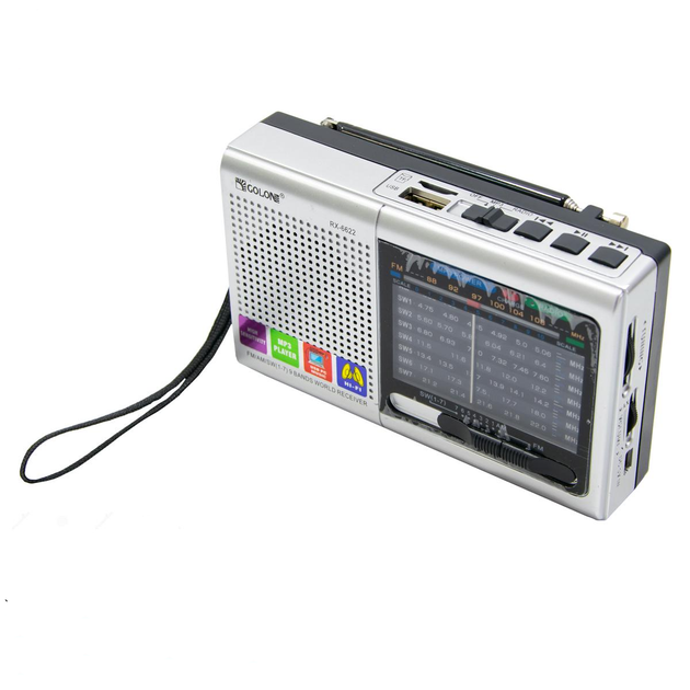 Радиоприемник 2в1 с МР3-плеером и USB-зарядкой, SD и USB, FM,SW,AM, Golon RX-6622 - изображение 2