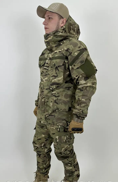 Тактичний костюм Горка стандарт Мультикам 46 розмір - изображение 2