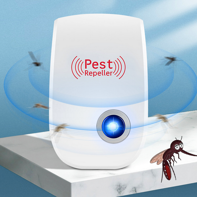 Электронный отпугиватель мышей, кротов и насекомых Electronic Pest Repeller - Фото 2 Электронный отпугиватель мышей, кротов и насекомых Electronic Pest Repeller - изображение 2