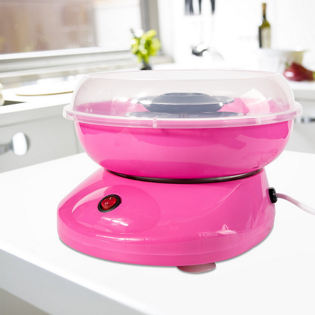 Апарат для приготування солодкої вати Cotton Candy Maker, Рожевий - зображення 2