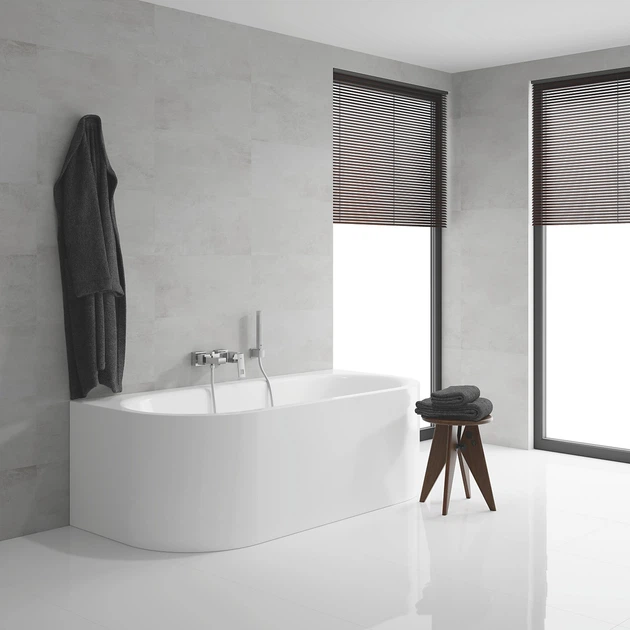 Смеситель для ванны Grohe Eurocube (23141000) - Фото 2 Смеситель для ванны Grohe Eurocube (23141000) - изображение 2