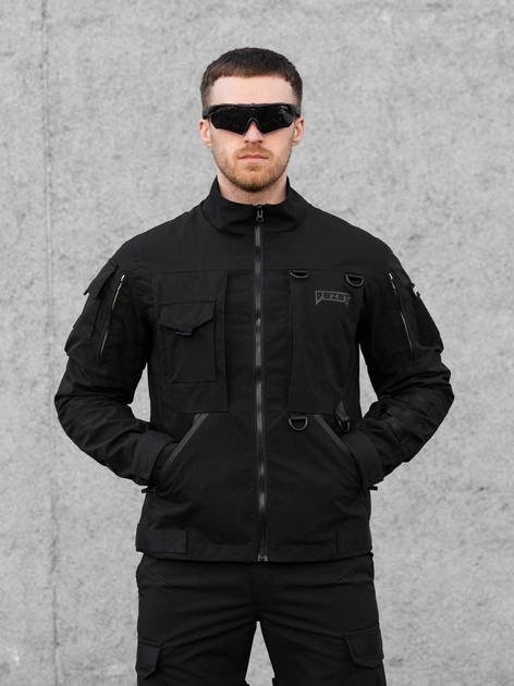 Куртка тактическая BEZET 6300 L Черная (2000124675373) - изображение 1