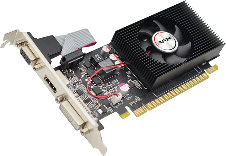 Karta graficzna AFOX PCI-Ex GeForce GT 730 4GB DDR3 (128bit) (700/1333) (VGA, DVI, HDMI) (AF730-4096D3L5) - obraz 3