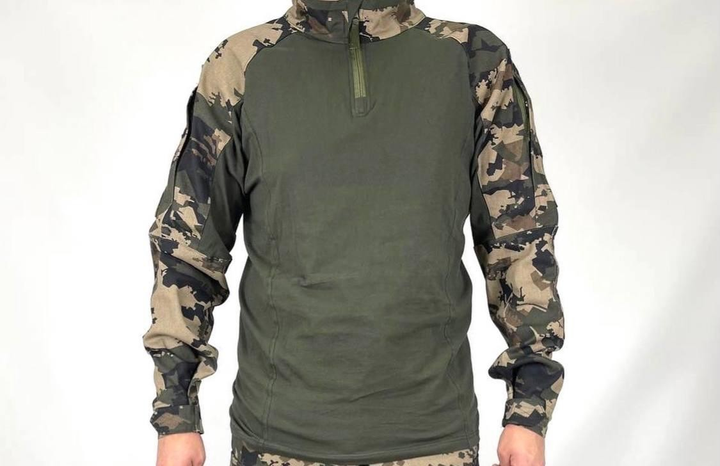 Тактическая боевая рубашка Убакс темная саржа, размер 60-62 3/4 - изображение 1