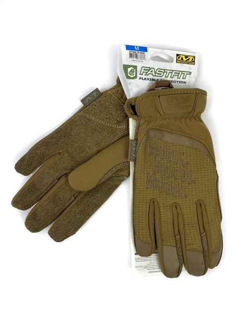 Перчатки тактические Mechanix Fastfit койот, размер XL - изображение 1