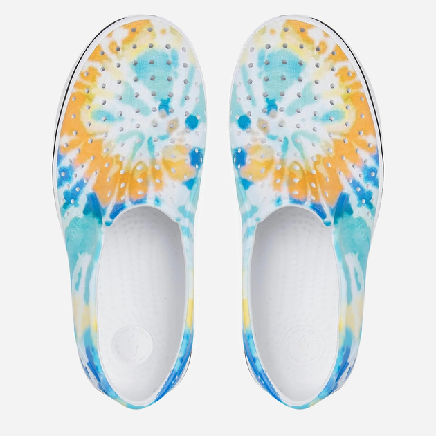 Buty wsuwane męskie Native Miles Print 903980-60-171 46.5 (12US) 29.5 cm Niebieski/Pomarańczowy (4894401833826) - obraz 5