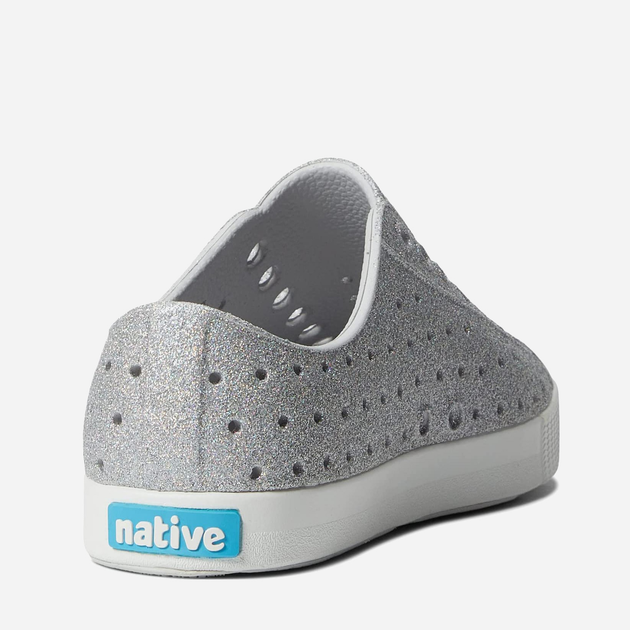 Buty wsuwane damskie Native Jefferson Bling 903890-60-15 37.5 (5US) 23.5 cm Srebrne/Szare (4894401832812) - obraz 7
