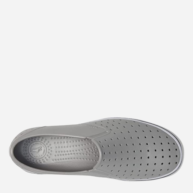 Чоловічі сліпони Native Miles 903970-60-122 46.5 (12US) 29.5 см Сірі (4894401833420) - зображення 3