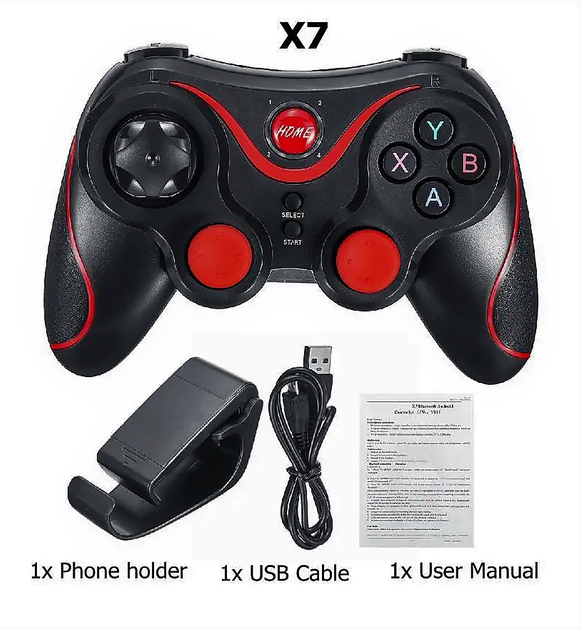 Джойстик бездротовий ігровий Bluetooth геймпад Gen game X7 для смартфонов/планшетов з утримувачем для телефона - изображение 8
