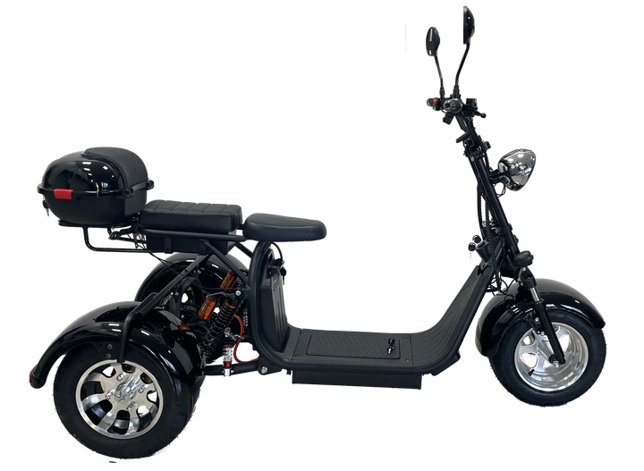 Електроскутер Atlas Hunter Black 3000W 60V24Ah - зображення 3