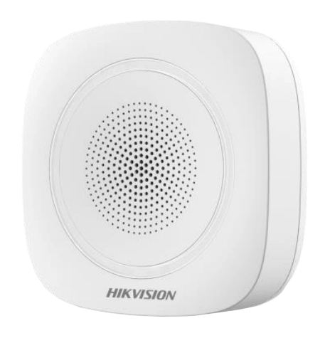 Бездротова внутрішня сирена Hikvison DS-PS1-I-WE-Red - зображення 3