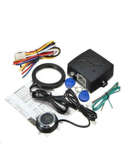 Старт-Стоп система запуска двигателя "START-STOP SYSTEM" - S-7, чёрная ...