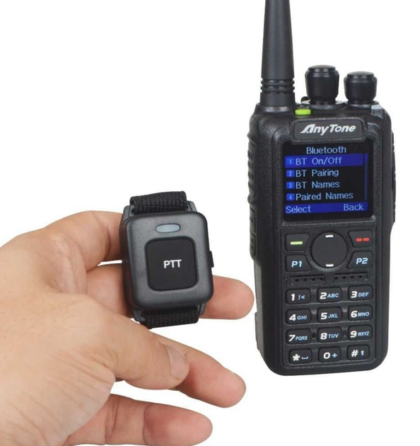 Цифровая портативная радиостанция AT-D878UV Plus Bluetooth беспроводная ...