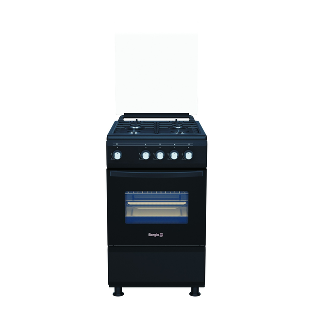 Плита газова BORGIO GG 540BL MCBL (cast iron) – фото, відгуки ...