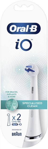 Końcówki do szczoteczki elektrycznej Oral-b Braun iO Specialised Clean, 2 szt. (4210201416913) - obraz 3