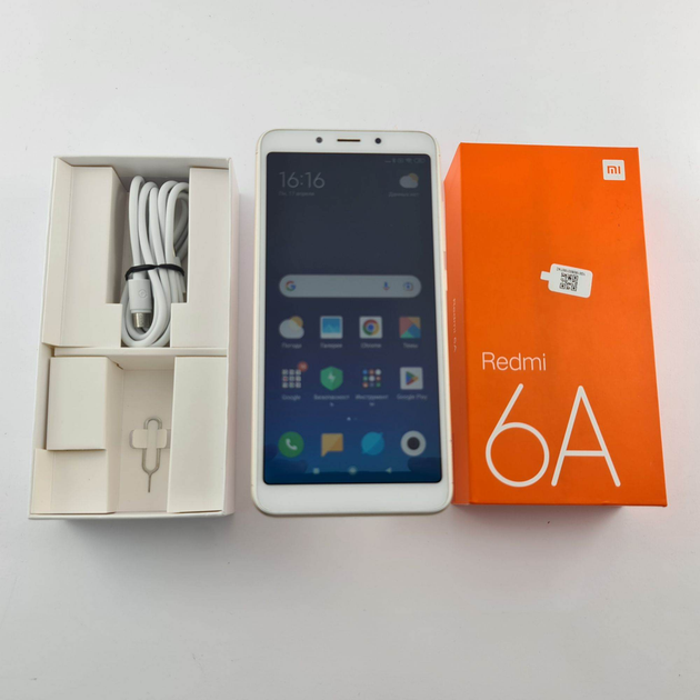 Xiaomi Redmi 6A 16 GB Gold (2C00006267) БУ – фото, отзывы ...