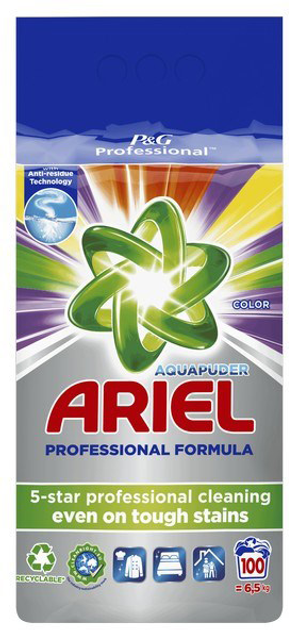 Proszek do prania Ariel Professional Color 6,5 kg (8001090382740) - obraz 1