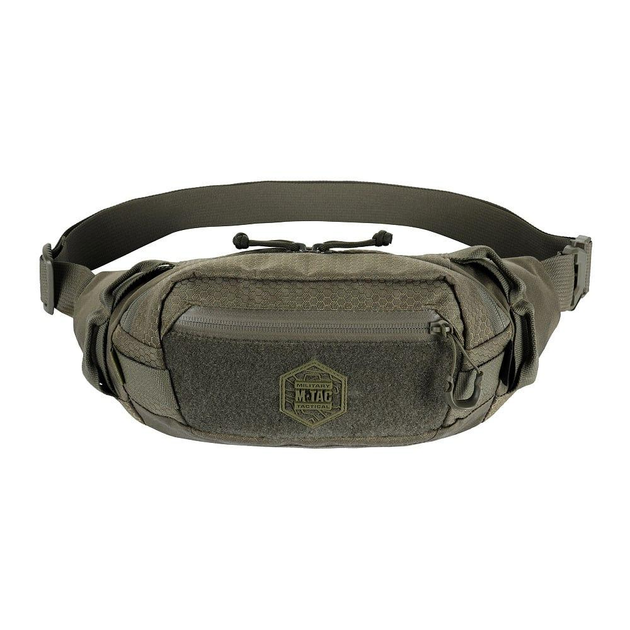 Сумка тактическая военная M-Tac Waist Bag Elite Hex Ranger Green на пояс Olive (SK-N1363S) - изображение 1