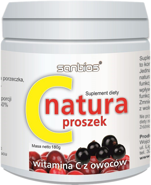 Sanbios C Natura proszek 180 g Odporność (SB819) - obraz 1