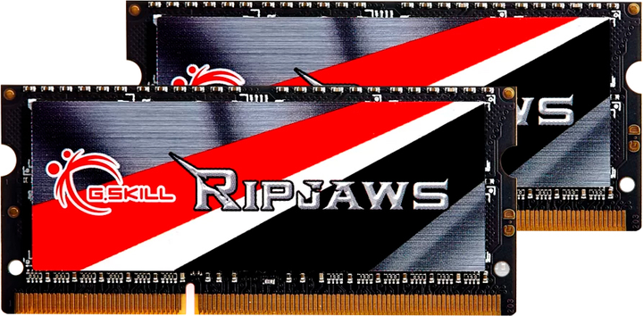 Оперативна пам'ять G.Skill SODIMM DDR3L-1600 16384MB PC3-12800 (Kit of 2x8192) Ripjaws (F3-1600C9D-16GRSL) - зображення 1