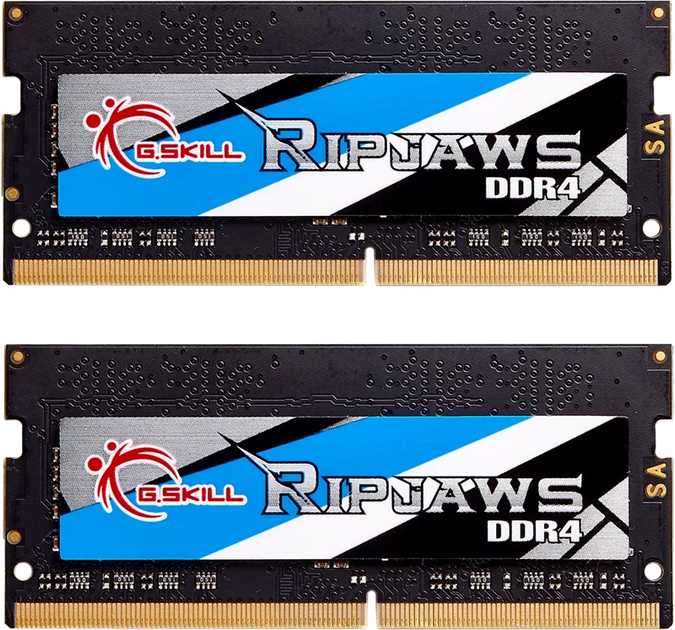 Оперативна пам'ять G.Skill SODIMM DDR4-3200 16384MB PC4-25600 (Kit of 2x8192) Ripjaws (F4-3200C22D-16GRS) - зображення 1