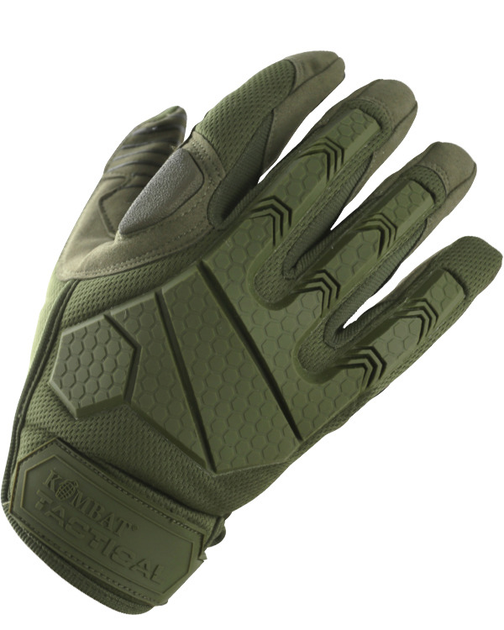 Рукавички тактичні Kombat UK Alpha Tactical Gloves M Оливковий (1000-kb-atg-olgr-m) - зображення 2