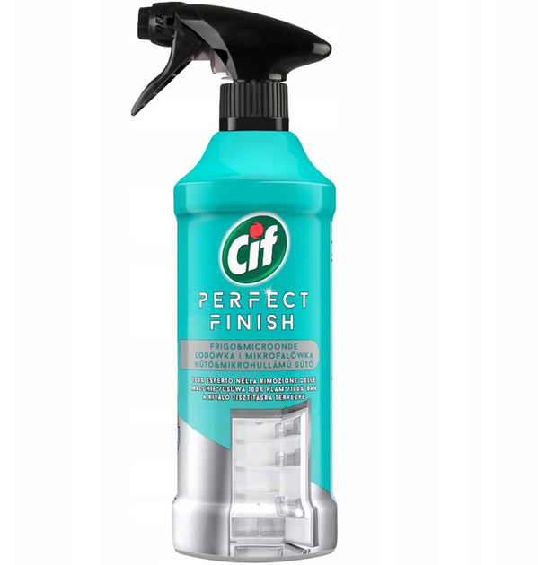 Cif Perfect Finish spray do mycia lodówki i mikrofali 435 ml (8717163744635) - obraz 1