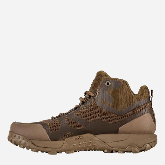 Чоловічі тактичні черевики низькі 5.11 Tactical A/T Mid Boot 12430-106 45.5 (11.5US) 30 см Dark Coyote (2000980503667) - зображення 2