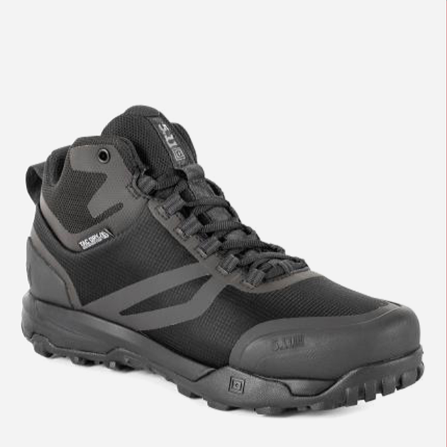 Чоловічі тактичні черевики низькі з мембраною 5.11 Tactical A/T Mid Waterproof Boot 12446-019 48.5 (14US) 31.6 см Black (2000980595532) - зображення 2