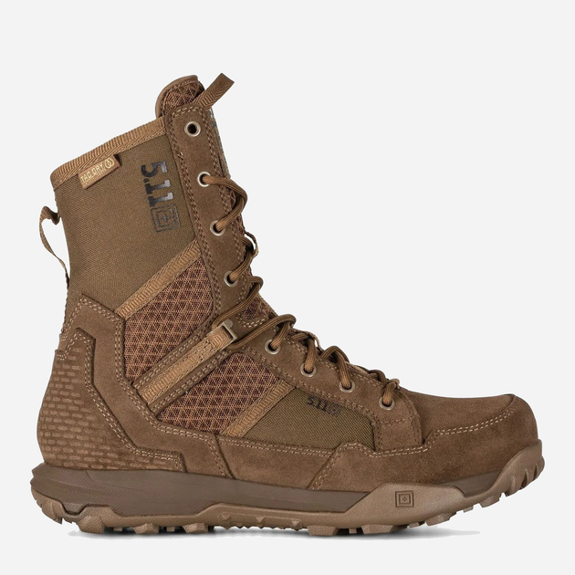 Мужские тактические берцы с мембраной 5.11 Tactical A/T 8' Waterproof Boot 12445-106 47.5 (13US) 31.2 см Dark Coyote (2000980564095) - изображение 1