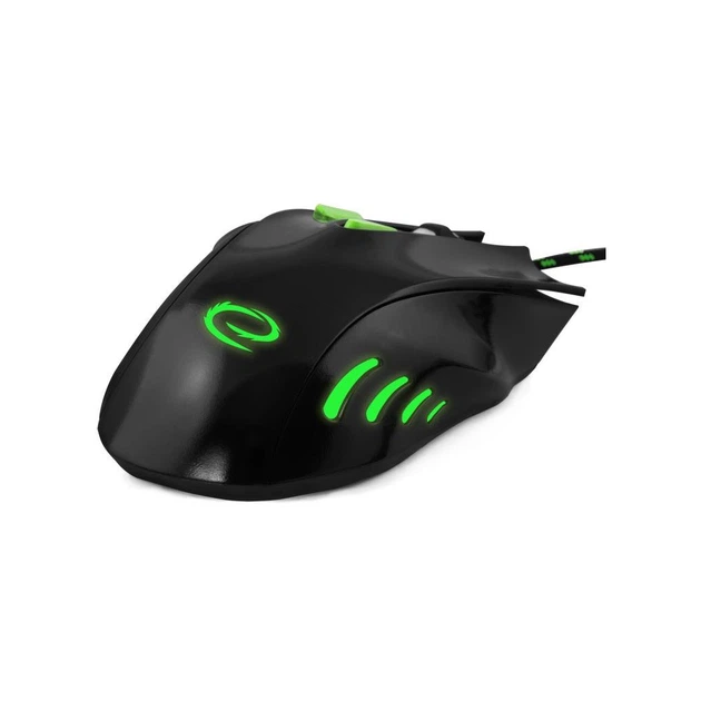 Мышка Esperanza MX401 Hawk black-green (EGM401KG) - изображение 3