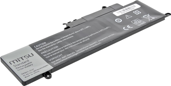 Bateria Mitsu do laptopów Dell 11,1 V 3874 mAh (5BM274) - obraz 4