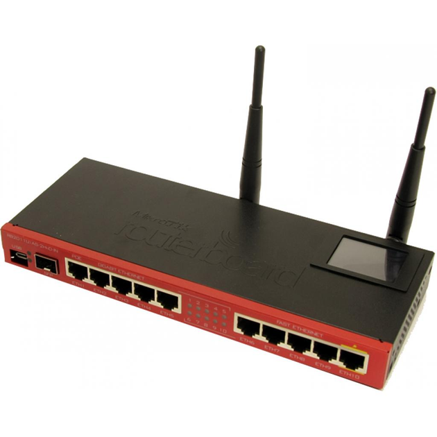 Маршрутизатор Mikrotik RB2011UiAS-2HnD-IN - зображення 1