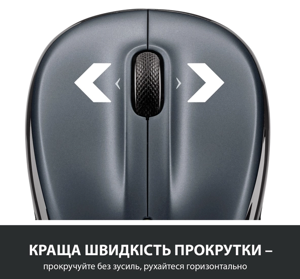 Мишка Logitech M325s Wireless Dark Silver (910-006812) - Фото 6 Мишка Logitech M325s Wireless Dark Silver (910-006812) - зображення 6