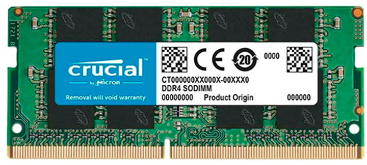 RAM Crucial SODIMM DDR4-2666 4096MB PC4-21400 (CB4GS2666) - obraz 1