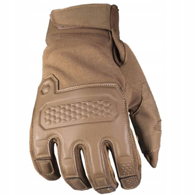 Тактичні рукавички Warrior Mil-Tec® Dark Coyote L - зображення 2