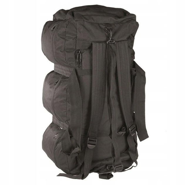Тактична сумка-рюкзак Mil-Tec® Combat Duffle Bag Tap 98 л Black - зображення 1
