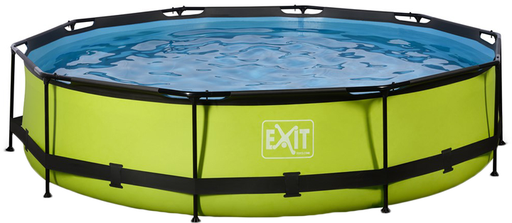 Pool Exit Toys 300x76 cm z pompą filtrującą Zielony (30.12.10.40) - obraz 1