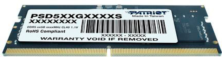 RAM Patriot SODIMM DDR5-5600 16384MB PC5-44800 (PSD516G560081S) - obraz 2