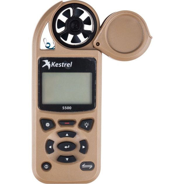 Метеостанция Kestrel 5500 Weather Meter Bluetooth (песочный), в комплекте флюгер и чехол - изображение 1