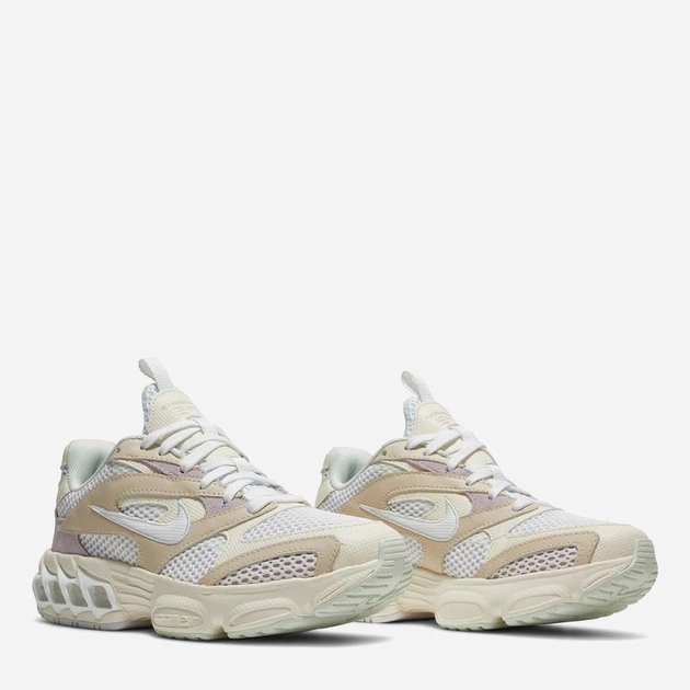Buty sportowe damskie z siatki na platformie do kostki oddychające Nike Zoom Air Fire CW3876-200 37.5 (6.5US) 23.5 cm Beżowe (194956802587) - obraz 2