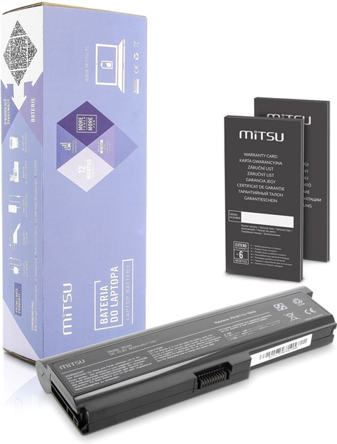 Bateria Mitsu do laptopów Toshiba 10,8 V 6600 mAh (BC/TO-L750H) - obraz 1