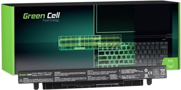 Акумулятор Green Cell для ноутбуків Asus 14.4 V 2200 mAh (AS58) - зображення 1