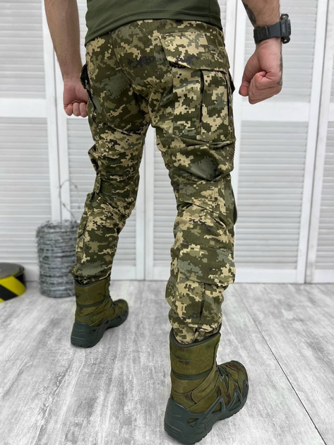 Тактические военные боевые брюки Nation G3, Камуфляж: Пиксель ВСУ, Размер: XL - изображение 2