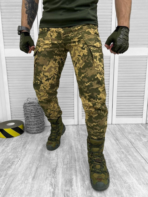 Тактические военные боевые брюки Kayman, Камуфляж: Пиксель, Размер: L - изображение 1