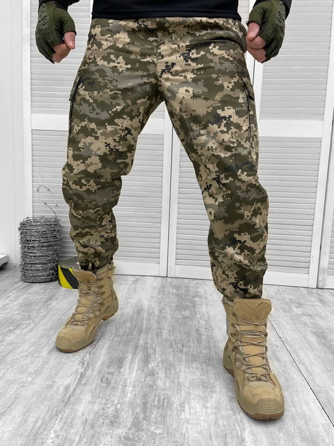 Тактические военные боевые брюки National, Камуфляж: Пиксель ВСУ, Размер: L - изображение 1