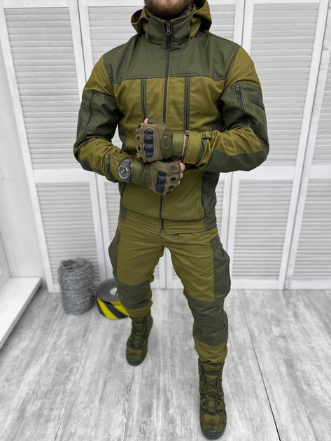 Тактический военный костюм горка Ranger ( Куртка + Штаны ), Камуфляж: Олива, Размер: XXXL - изображение 1