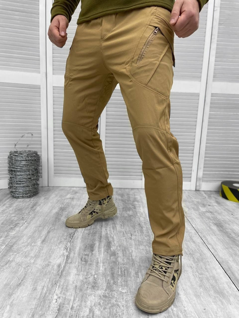 Тактические военные боевые брюки Gear, Камуфляж: Койот, Размер: M - изображение 1